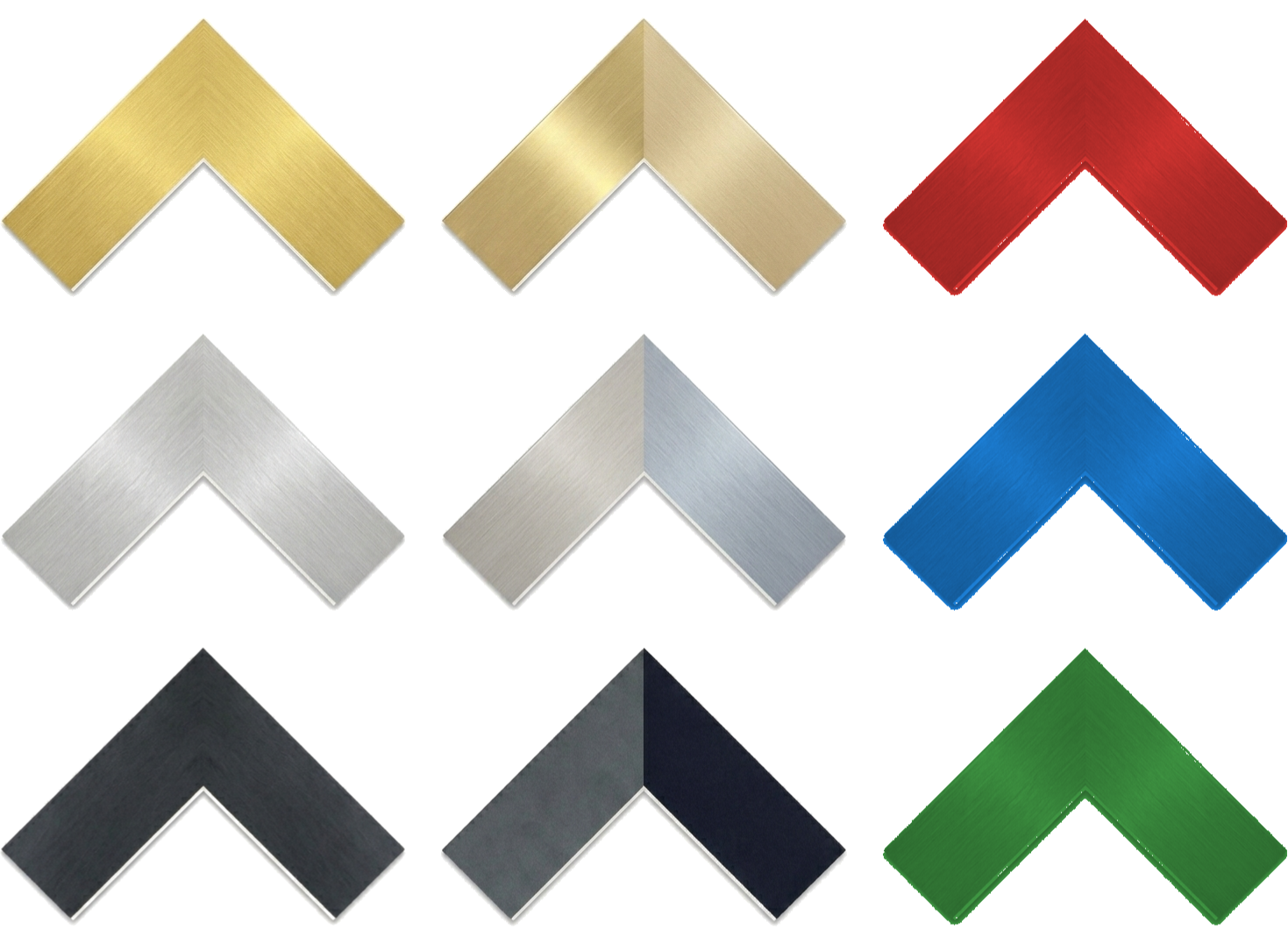 Custom Picture Mount Samples Grid